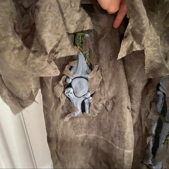 👻 MEN’S SKELETON ZOMBIE TOTALLY GHOUL HALLOWEEN COSTUME! - Picture 7 of 11